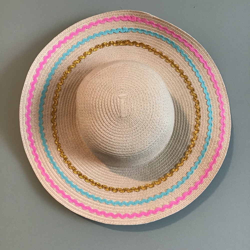 Addie & Tate Girls Straw hat
